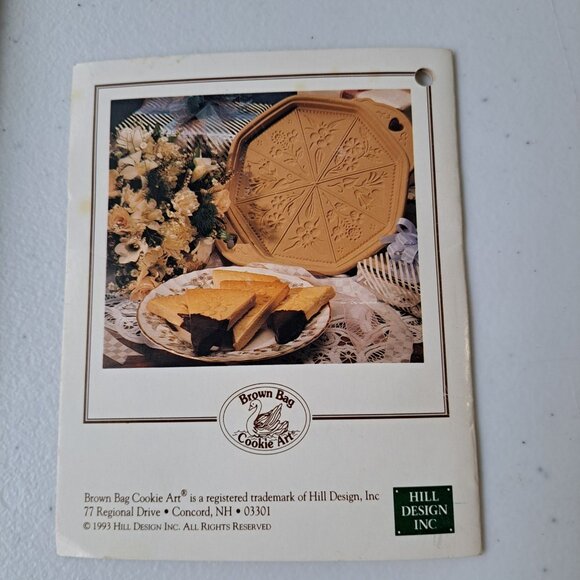 Brown Bag Cookie Art Shortbread Molds Bunny Rabbits EAster Eggs Lamb Chick - Picture 2 of 7